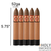 Arturo Fuente Cuban Belicoso Sun Grown 5 pack with size chart