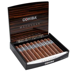 Cohiba Macassar Double Corona (7" x 49) Box of 10 Cohiba Macassar