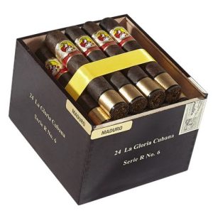 La Gloria Cubana Serie R No. 4 (4.9" x 52) Maduro Box of 24 La Gloria Cubana Serie R 1