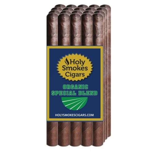 Holy Smokes Organic Sb Cigars Maduro Churchill