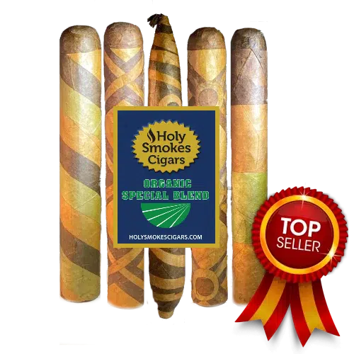 Holy Smokes Organic Sb Cigars –cigar 5 Pack Sampler