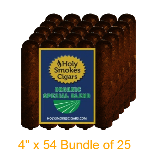 Organic SB Cigars Maduro Gordito - Bundle of 25 (4"x 54) 1 Organic SB Cigars Maduro Gordito - Bundle of 25 (4"x 54)