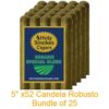 Organic SB Cigars Candela Robusto - Bundle of 25 (5"x 52)