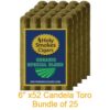 Organic SB Cigars Candela Toro - Bundle of 25 (6"x 52)
