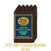 Organic SB Cigars Maduro Corona Privada - Bundle of 25 (5.5"x 46)
