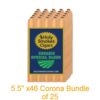 Organic SB Cigars Connecticut Corona Privada - Bundle of 25 (5.5"x 46)