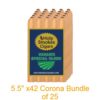 Organic SB Cigars Connecticut Corona Fina - Bundle of 25 (5.5"x 42 Dulce)