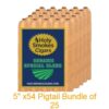 Organic SB Cigars Connecticut Coilhead- Bundle of 25 (5"x 54 Pigtail)